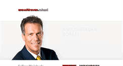 Desktop Screenshot of anoushiravanrohani.com